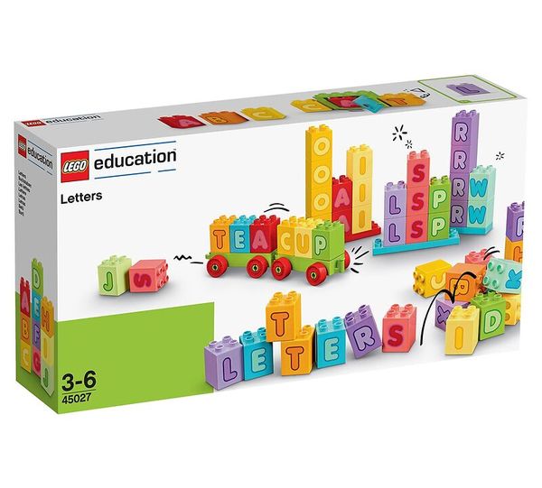 LEGO® Education Buchstaben, 130 Teile, ab 3 Jahre