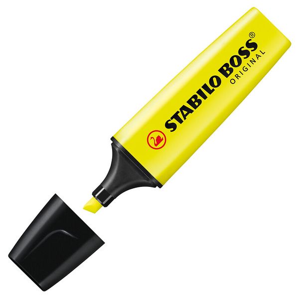 STABILO Textmarker, 2-5 mm Breite, 4 Farben STABILO Textmarker, 2-5 mm Breite, 4 Farben
