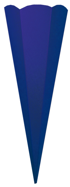 Geschwister-Schultüten-Rohling, eckig, aus E-Wellpappe, 35 cm, 10 Stück, Farbe wählbar