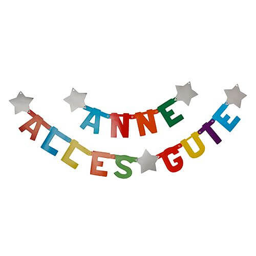 DIY Buchstaben-Girlande, 113 tlg.