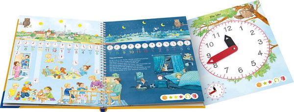 RAVENSBURGER tiptoi® Meine Lern-Spiel-Welt: Uhr und Zeit, ab 4 Jahre RAVENSBURGER tiptoi® Meine Lern-Spiel-Welt: Uhr und Zeit, ab 4 Jahre
