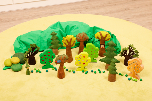 BAUSPIEL Filzbaumset Tannenbäume, 3 Teile BAUSPIEL Filzbaumset Tannenbäume, 3 Teile