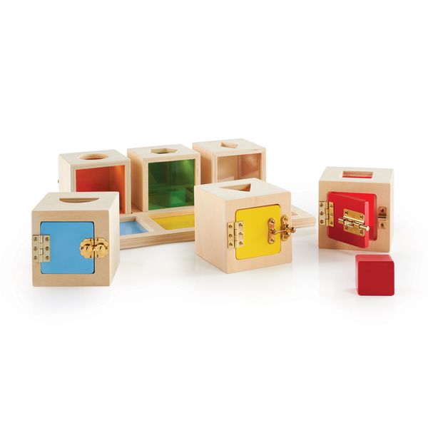 GUIDECRAFT Guck-Guck Spielboxen, 13 Teile, ab 2 Jahre