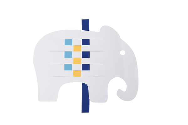 puzzle, elephant, geometric, pattern, white