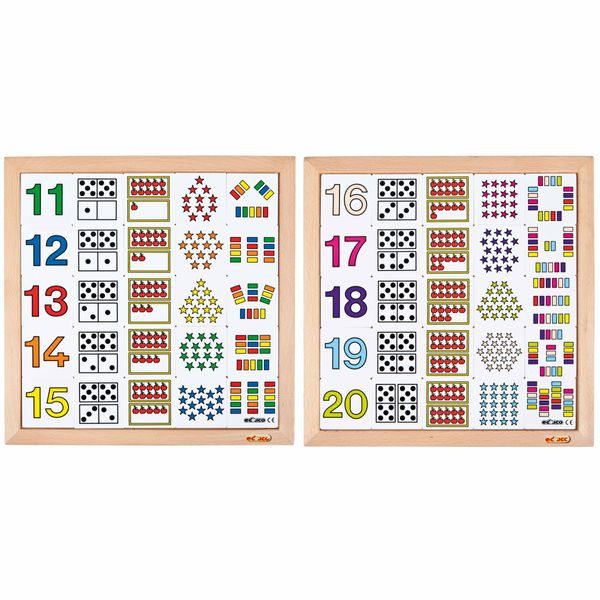 EDUCO Zähl-Diagramme 11-15 und 16-20, ab 4 Jahre