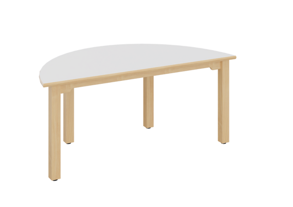 Kindertisch, Holztisch, runde Ecke, Naturholz, Möbel