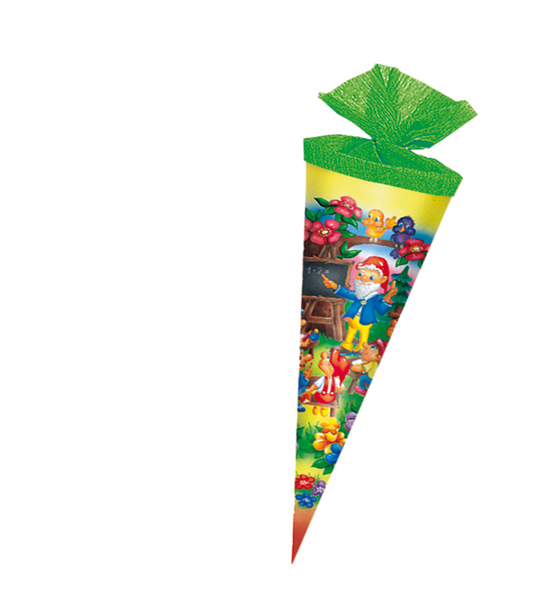 Eiswaffel, Eistüte, Moriform, grün, Bunte Szene