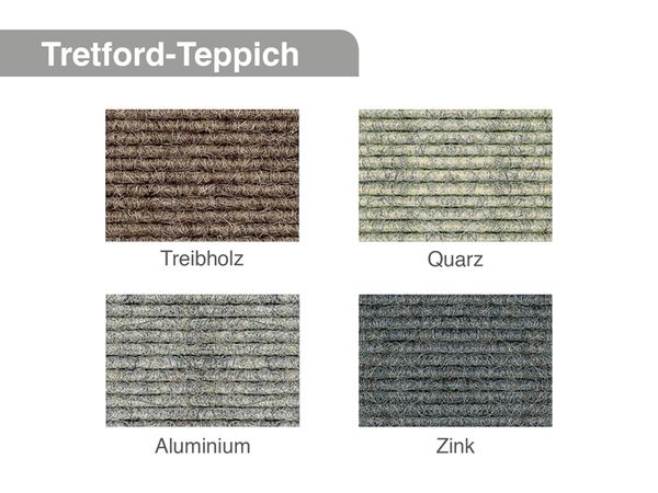 TRETFORD Teppich Interland Fliese, 50 x 50cm, 4 Stück diverse Farben TRETFORD Teppich Interland Fliese, 50 x 50cm, 4 Stück diverse Farben