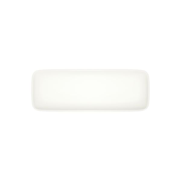 ID Fine Quadro white Rechteckteller, 30 cm, 6 Stück