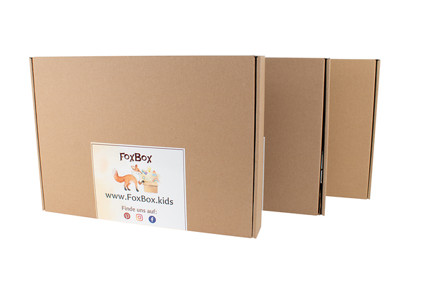 FoxBox  "Frühling", Kita-Set mit 3 Themen
