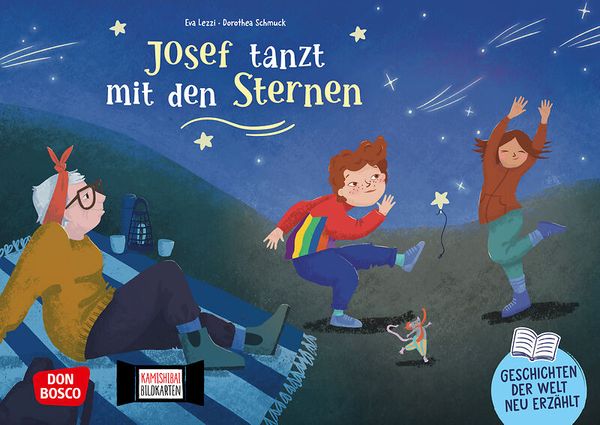 Kinderbuch, Josef tanzt, Sterne, Abendhimmel, Räuber