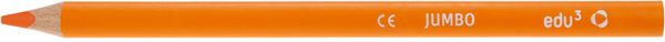 edu³ Jumbo Tri Dreikant-Buntstifte, 12 Stück, Farbe wählbar
