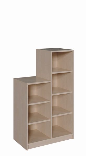 Regal, Holzregal, Offenes Regal, Mehrstufiges Regal, Regalaufsatz