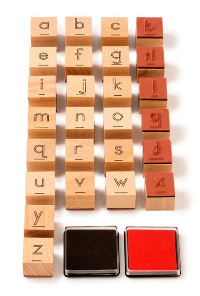 TOYS FOR LIFE stamp the letter - Buchstabenstempel, ab 3 Jahre