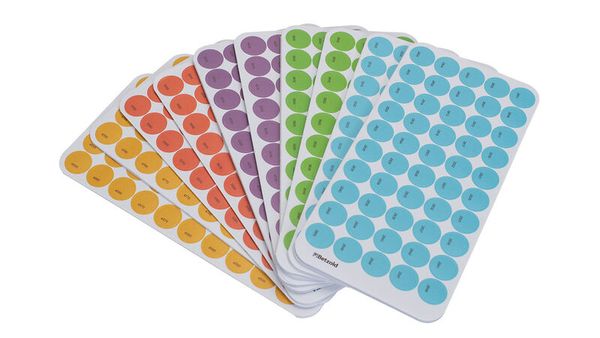 BETZOLD Tellimero EDU Stickerbogen-Set, Farbe wählbar