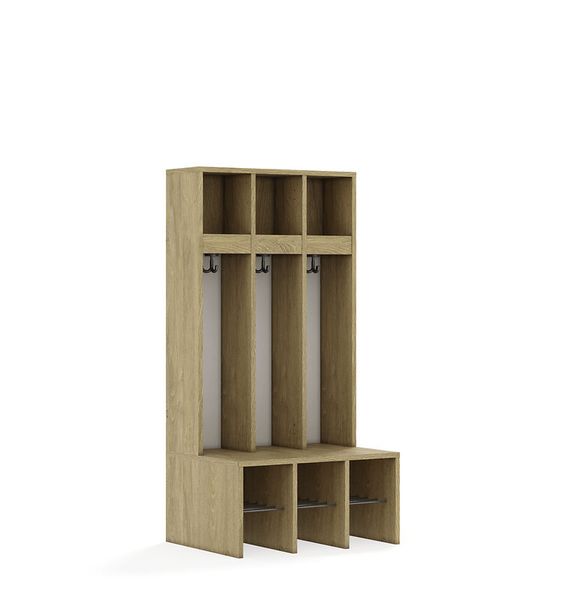 Garderobe, Flur, Garderobenständer, Holz, Schuhfach