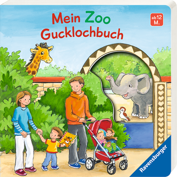 RAVENSBURGER Mein Zoo Gucklochbuch, ab 12 Monate