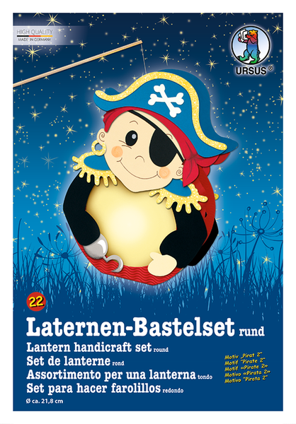 Rundlaternen-Bastelset, "Motiv wählbar", Ø ca. 22 cm, 1 Set Rundlaternen-Bastelset, "Motiv wählbar", Ø ca. 22 cm, 1 Set