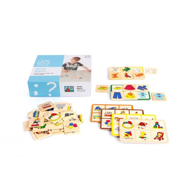 TOYS FOR LIFE word bingo - Wort-Bingo, ab 3 Jahre TOYS FOR LIFE word bingo - Wort-Bingo, ab 3 Jahre