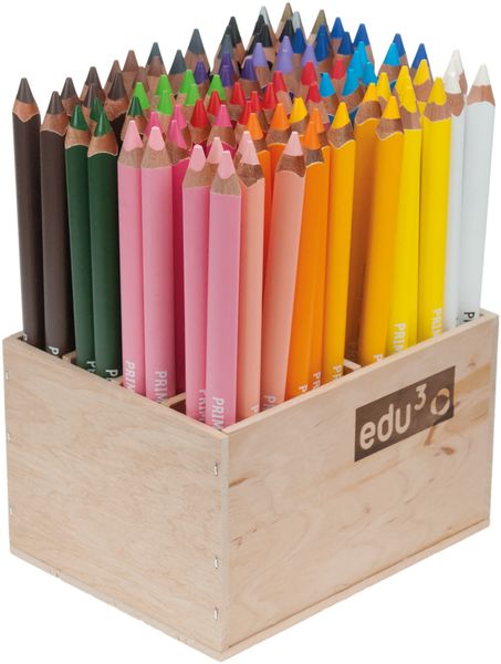 colored pencils, wooden box, pencil set, art supplies, color assortment
