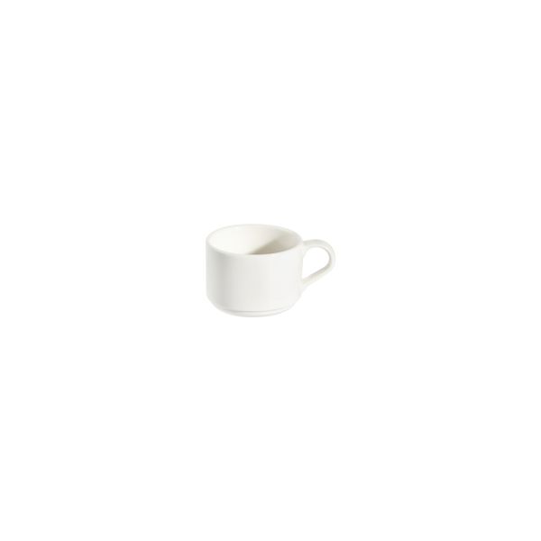 ID Fine Joker white stapelbare Obertasse, 200 ml, 12 Stück