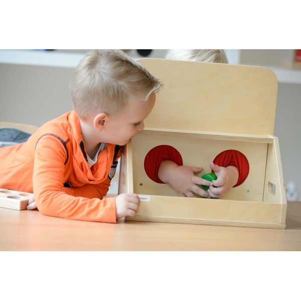 EDUCO Fühl-Kiste aus Holz EDUCO Fühl-Kiste aus Holz