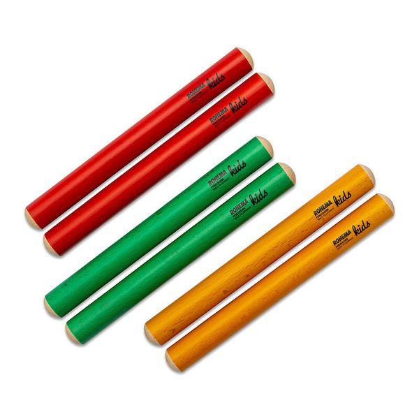 Bunte Klanghölzer, 3 Paare