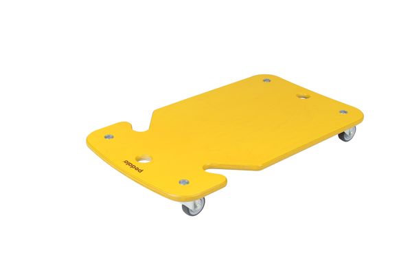 PEDALO Rollbrett Safety, Birkenholz, 60 x 35 x 8 cm, Farbe wählbar