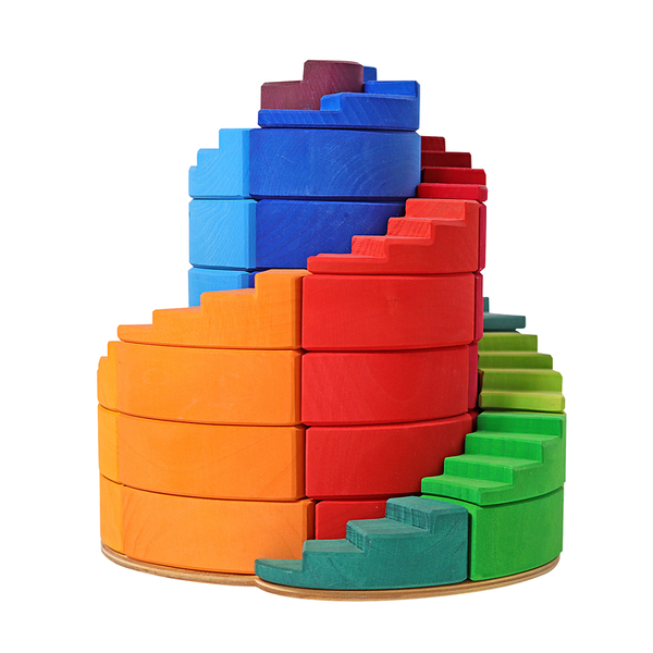 holzspielzeug, stufige balken, bunte stufen, puzzle holz, kinder spielzeug