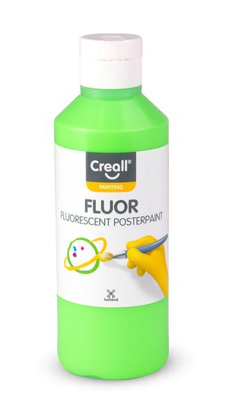 CREALL Fluoreszierende Leuchtfarbe, 250 ml, Farbe wählbar