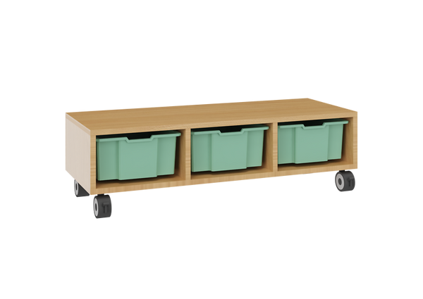 Lowboard, TV-Lowboard, Rollwagen, Kasten mit Rollen, Aufbewahrungsboxen