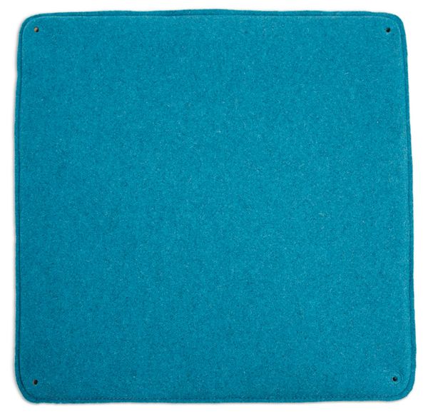 Filz, Blau, Quadrat, Unterlage, Teppich