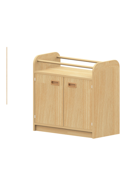 BasicPlus Schrank mit Lauflernstange, Doppeltür und einem Einlegeboden, (BxHxT): 78 x 75 x 40cm BasicPlus Schrank mit Lauflernstange, Doppeltür und einem Einlegeboden, (BxHxT): 78 x 75 x 40cm