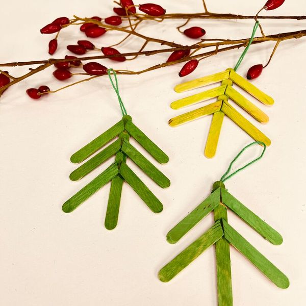 ELVIRAS Holzstäbchen natur, 500 Stück