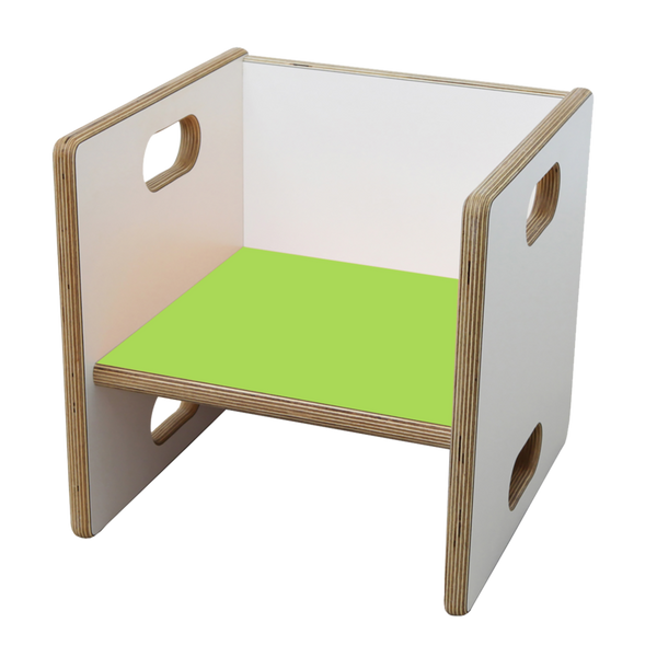 DECOR Wandelstuhl lindgrün, Sitzhöhe (17, 22 und 32 cm) DECOR Wandelstuhl lindgrün, Sitzhöhe (17, 22 und 32 cm)