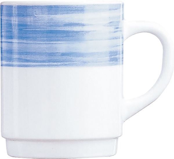 Tasse, Becher, Porzellan, Kaffee-Tasse, Blaues Muster