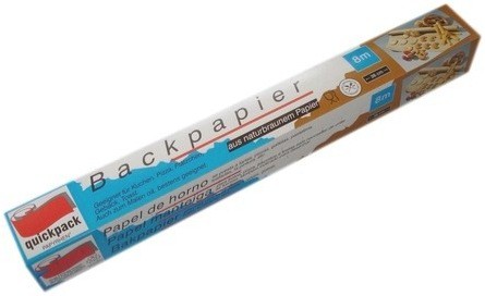 Backpapier, Backfolie, Aluminium, Bäckerbedarf, Langzeitkühlung