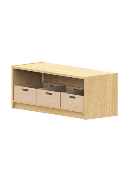 BasicPlus Unterschrank, mit 3 Materialkästen, (B/HT): 102 x 40 x 40 cm