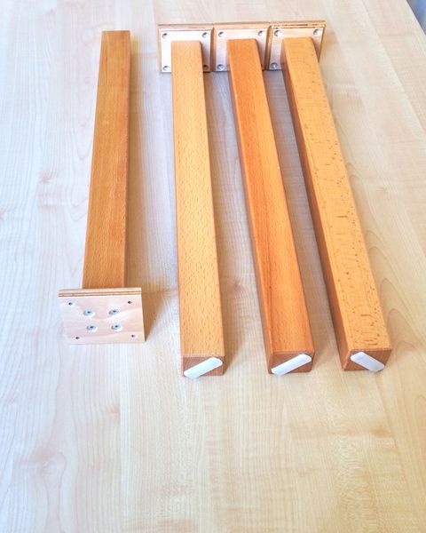 Zargenloser Rechtecktisch 120x80 cm, Birke Dekor, Holzbeine Zargenloser Rechtecktisch 120x80 cm, Birke Dekor, Holzbeine