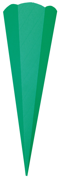 Schultüten-Rohlinge, eckig, aus E-Wellpappe, 68 cm, 5er Set, farbig sortiert Schultüten-Rohlinge, eckig, aus E-Wellpappe, 68 cm, 5er Set, farbig sortiert