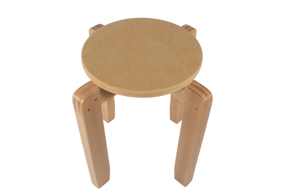 Hocker stapelbar, Sitzhöhe 21 - 43 cm, wählbar