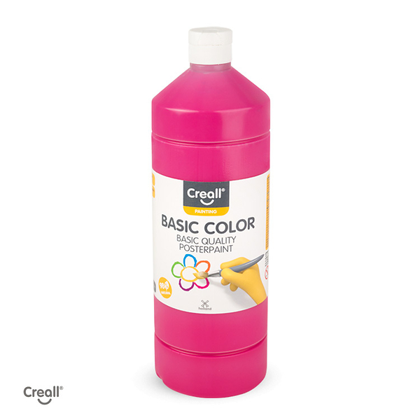 posterfarbe, acryl, pink, flasche, farbe