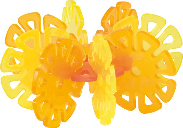 Steckblumen transparent, 640 Teile Steckblumen transparent, 640 Teile