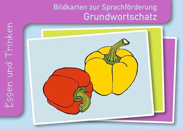 Bildkarten zur Sprachförderung: Grundwortschatz Essen und Trinken Bildkarten zur Sprachförderung: Grundwortschatz Essen und Trinken