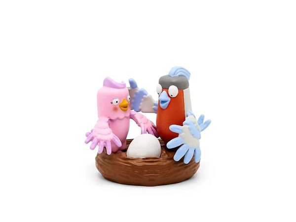 Vogelfigur, Vogelfigur, Nest, Eier, Knetfigur