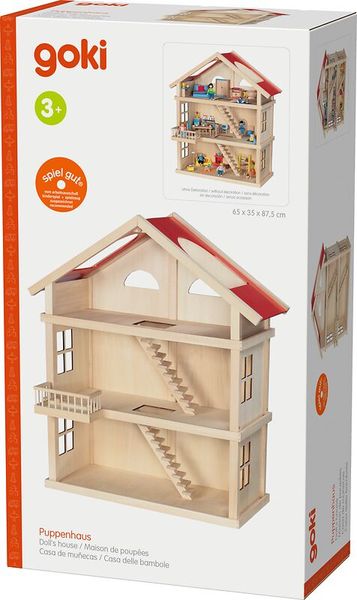 Holzspielzeug, Puppenhaus, Kinderzimmer, Mehrstöckiges Haus, Nachbildung Haus