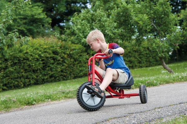 Kinderfahrzeug, Dreirad, Rot, Grau, Ausserhalb-gebrauch