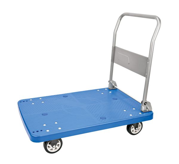 Plattformwagen klappbar, blau, 100 x 60 cm Plattformwagen klappbar, blau, 100 x 60 cm