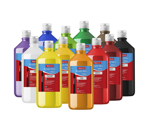 Tintenflasche, Farbtinte, Ready Mix, 600ml, Klarer Farbton
