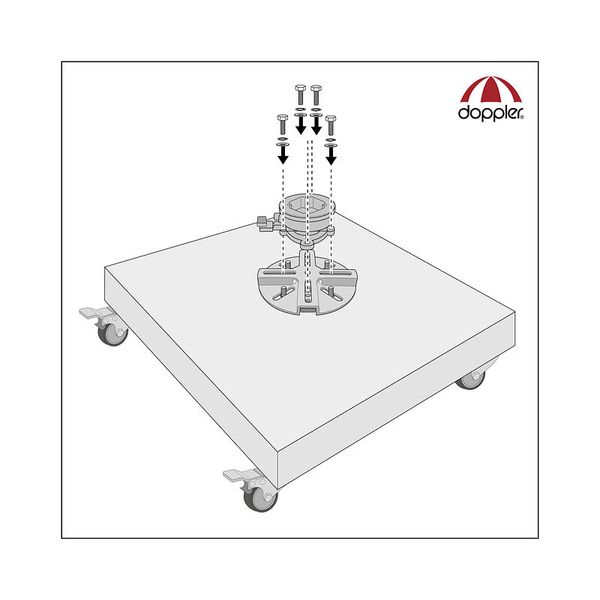 DOPPLER Adapterplatte